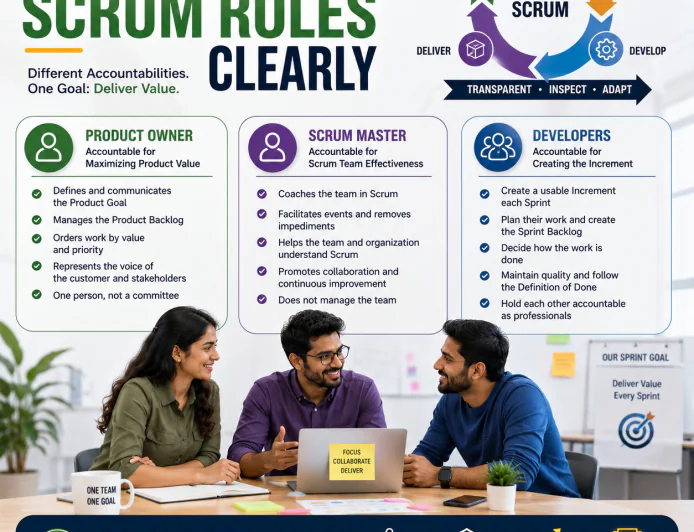 Understanding Scrum Roles Clearly: Who Does What in a Scrum Team?