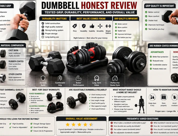 Dumbbell Honest Review: Tested Grip, Durability, Performance, and Overall Value
