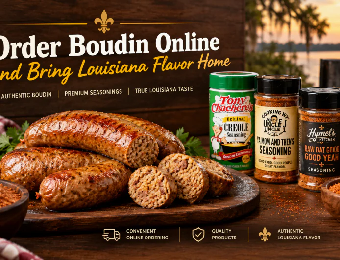 Order Boudin Online and Bring Louisiana Flavor Home