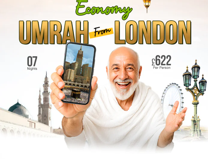 Affordable Umrah Packages from London for UK Pilgrims