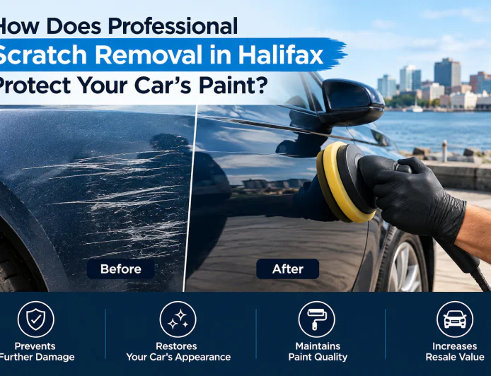 How Does Professional Scratch Removal in Halifax Protect Your Car’s  Paint?