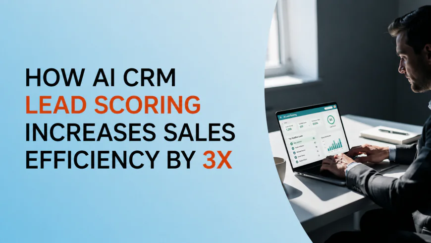 How AI CRM Lead Scoring Increases Sales Efficiency by 3x