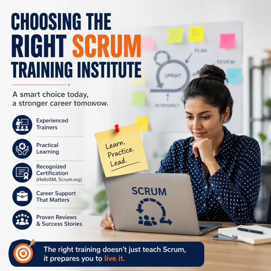 Choosing the Right Scrum Training Institute: What Should You Actually Look For