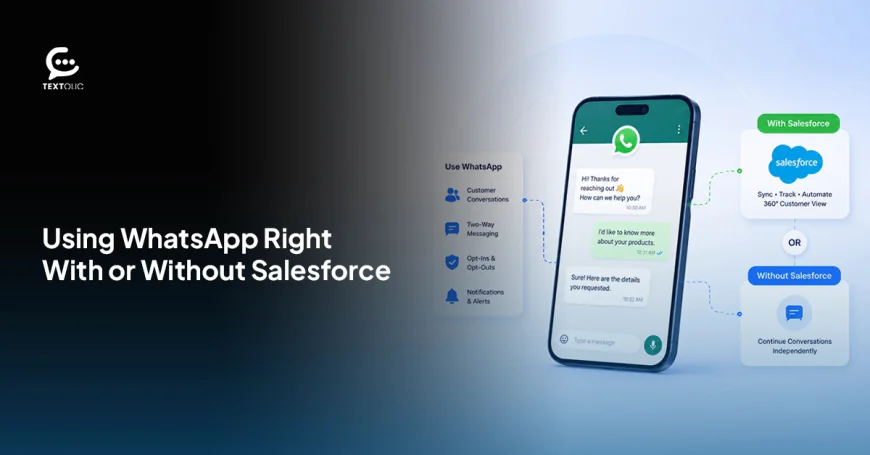 Why Most Salesforce Teams Use WhatsApp Wrong (And What to Do Instead)
