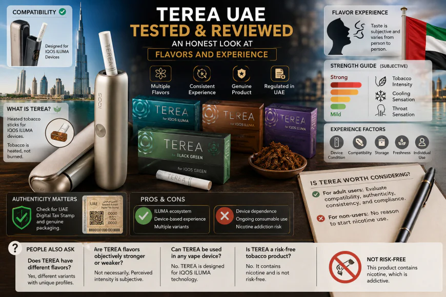 TEREA UAE Tested & Reviewed: An Honest Look at Flavors and Experience
