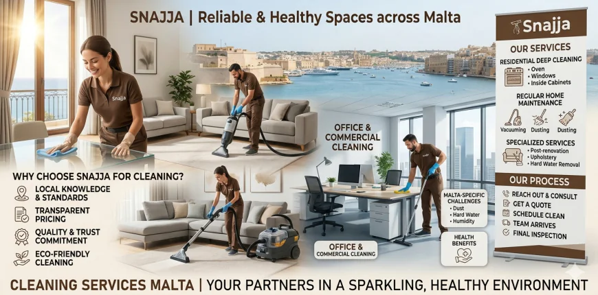 #1 Choice for Cleaning Services in Malta | Snajja
