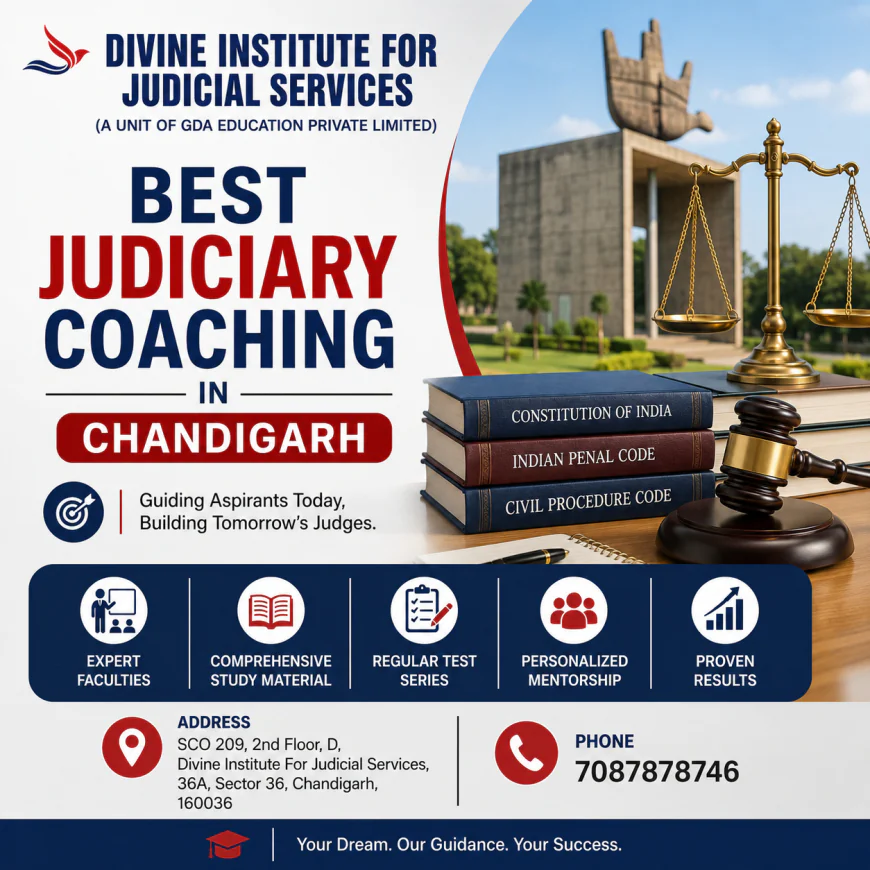 Best Judiciary Coaching in Chandigarh | Divine Institute