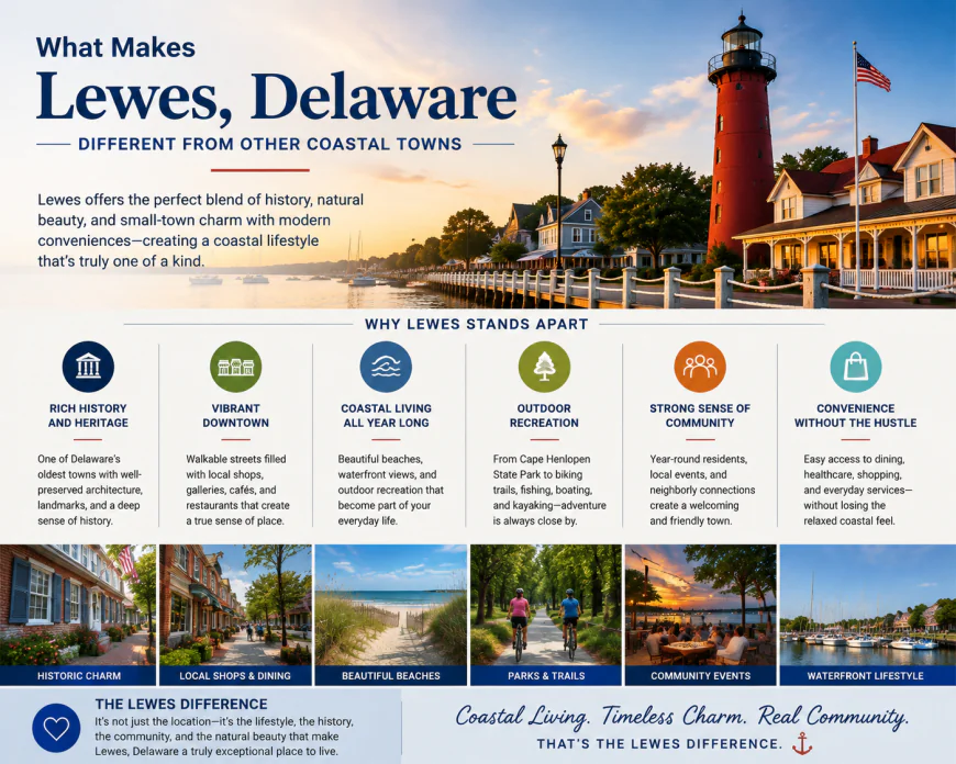 What Makes Lewes Delaware Different From Other Coastal Towns