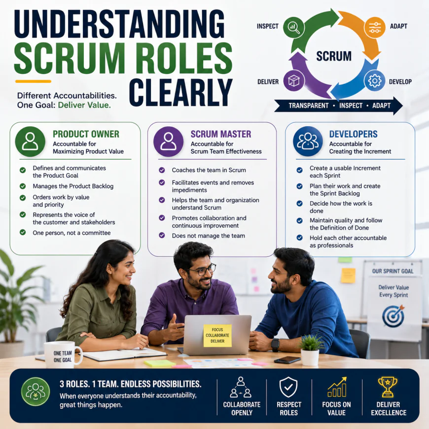 Understanding Scrum Roles Clearly: Who Does What in a Scrum Team?