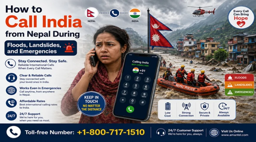 How to Call India from Nepal During Floods, Landslides, and Emergencies