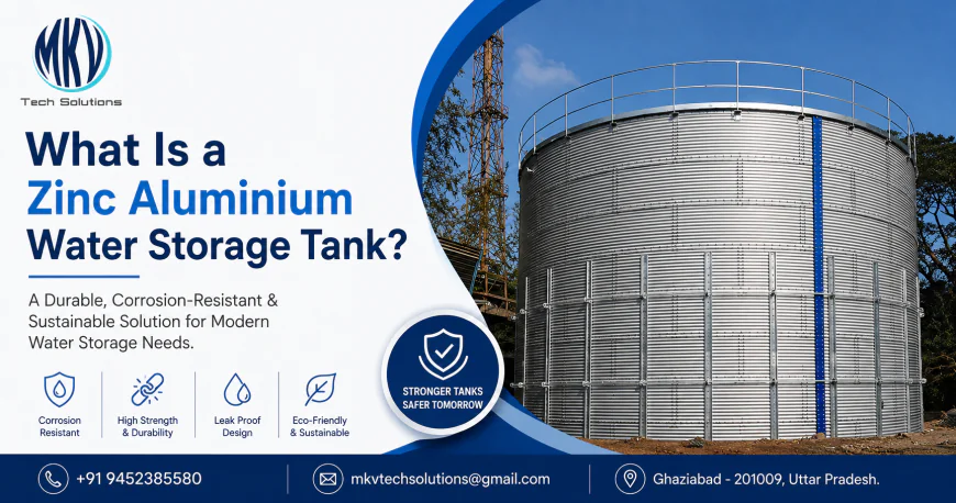 What Is a Zinc Aluminium Water Storage Tank?
