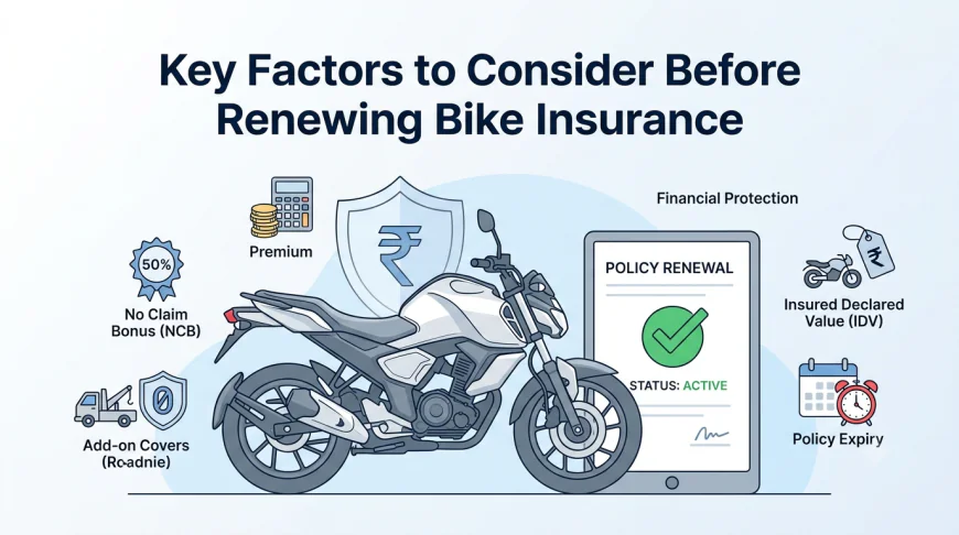 Key Factors to Consider Before Renewing Bike Insurance