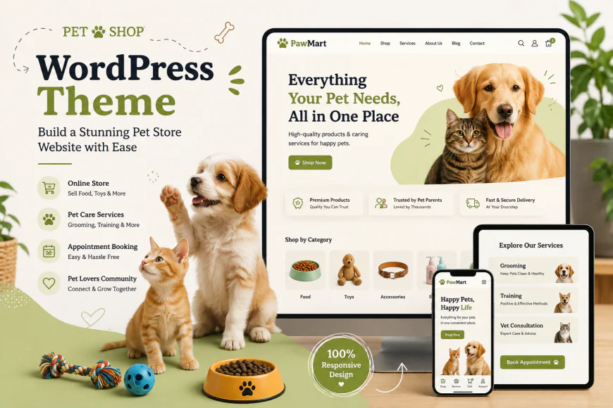 Best Pet Shop WordPress Theme Features for Showing Feeding Guidelines
