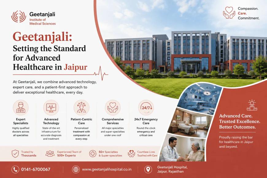 Geetanjali: Setting the Standard for Advanced Healthcare in Jaipur
