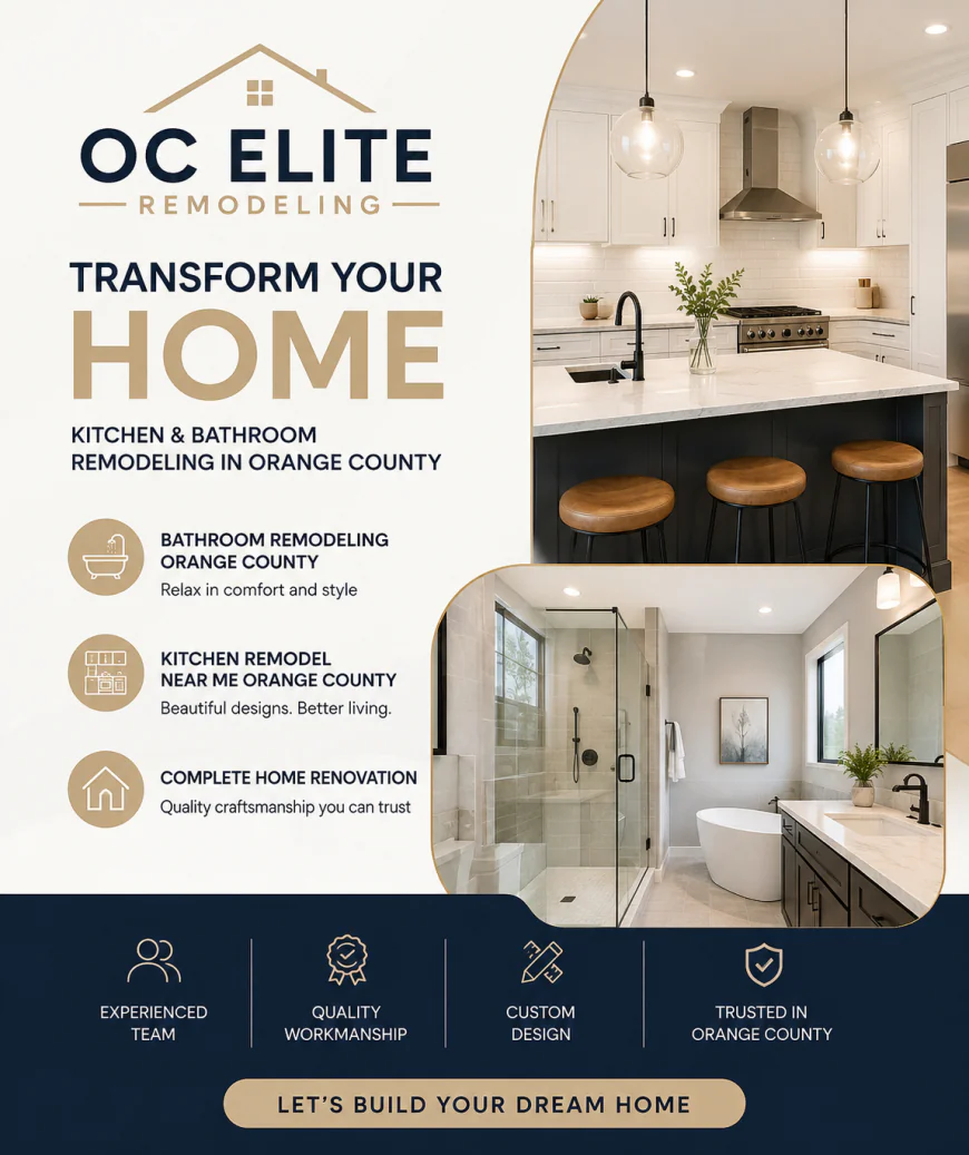 Transform Your Home with Expert Remodeling in Orange County