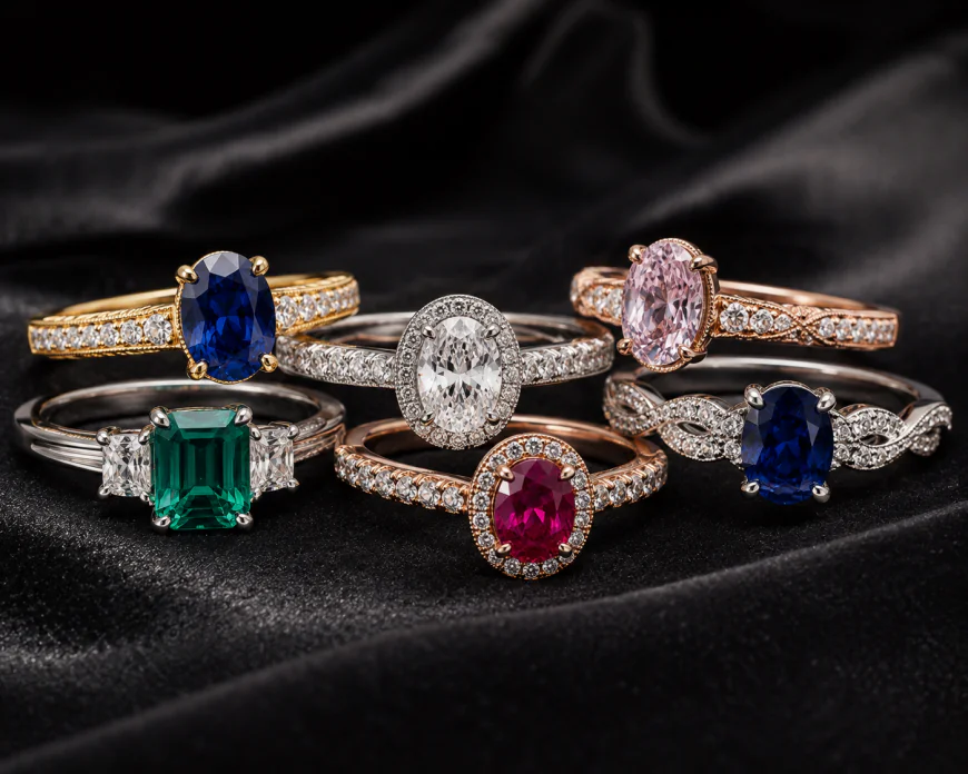 Gemstone Wedding Rings That Blend Individuality With Timeless Beauty