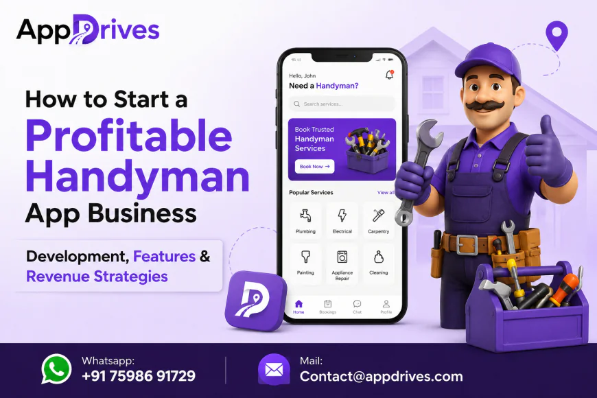 How to Start a Profitable Handyman App Business: Development, Features & Revenue Strategies