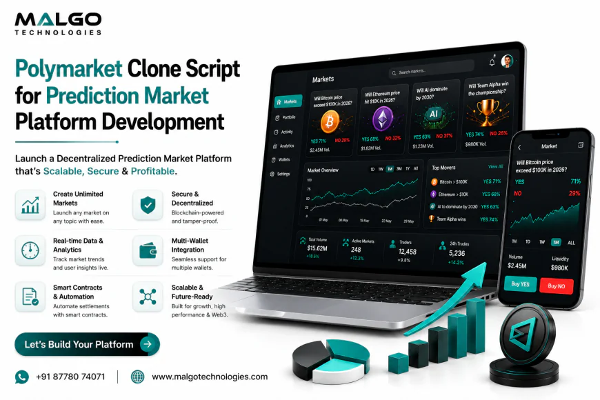 Why Are Businesses Exploring Polymarket Clone Scripts for Decentralized Prediction Markets?