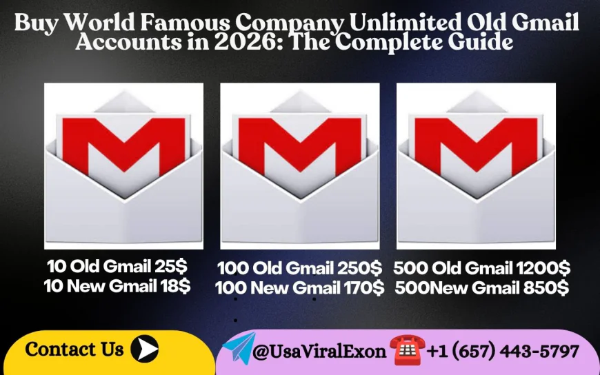 Buy/Sell Gmail Accounts | 05 Top Websites Guide