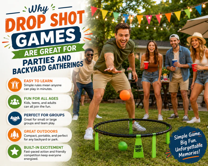 Why Drop Shot Games Are Great for Parties and Backyard Gatherings