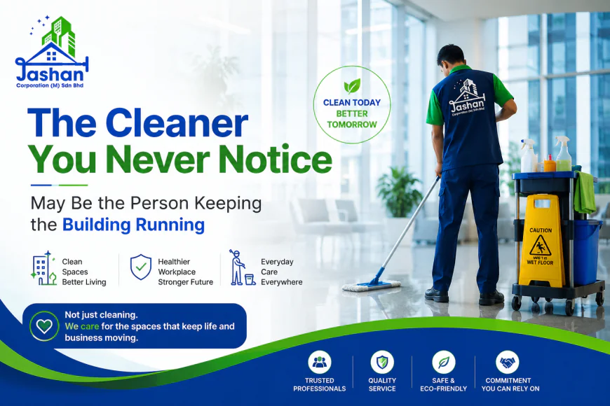 The Cleaner You Never Notice May Be the Person Keeping the Building Running