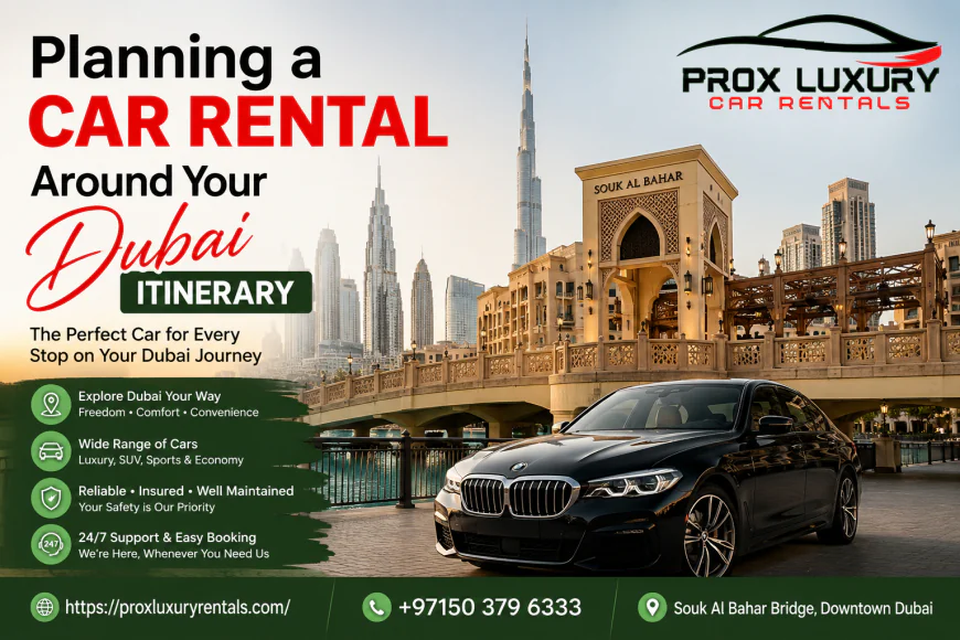 Planning a Car Rental Around Your Dubai Itinerary