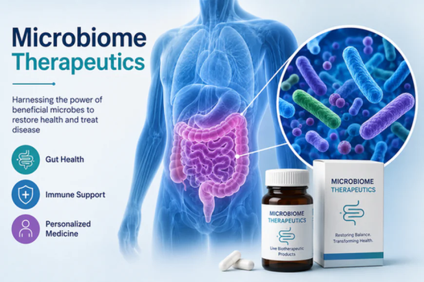 Accelerating Growth of the Microbiome Therapeutics Market