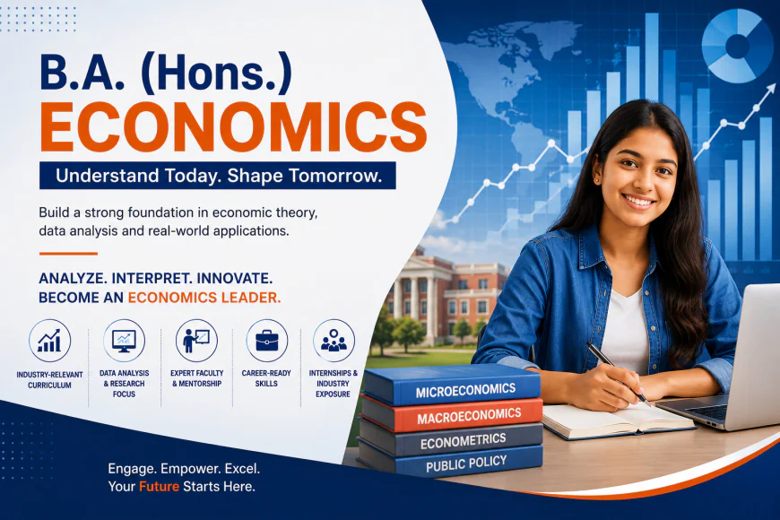 B.A. (Hons.) Economics: Course, Career Scope, Admission and Opportunities