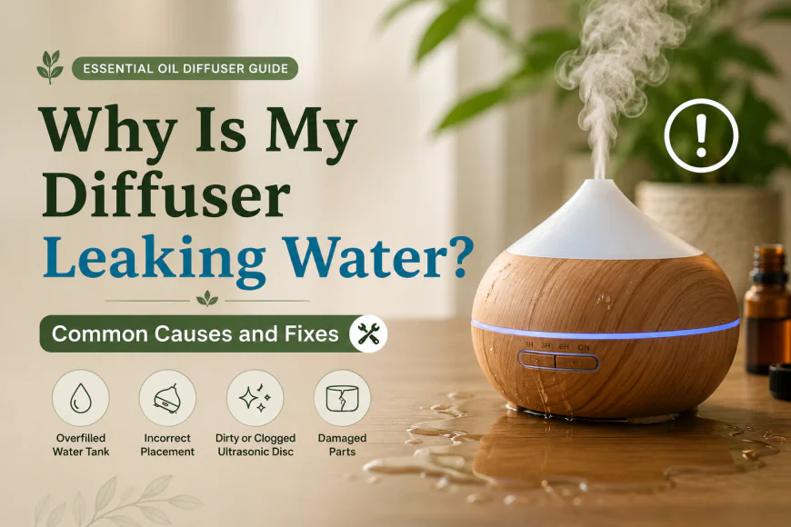 Why Is My Diffuser Leaking Water? Common Causes and Fixes