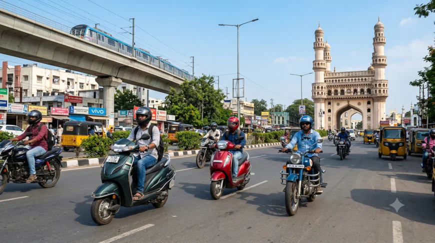 Best Mileage Two Wheeler Rent in Hyderabad for Riding
