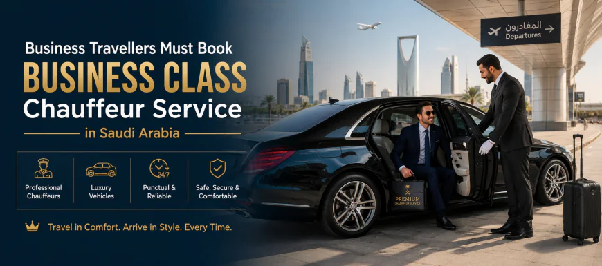 Business Travellers Must Book Business Class Chauffeur Service in Saudi Arabia