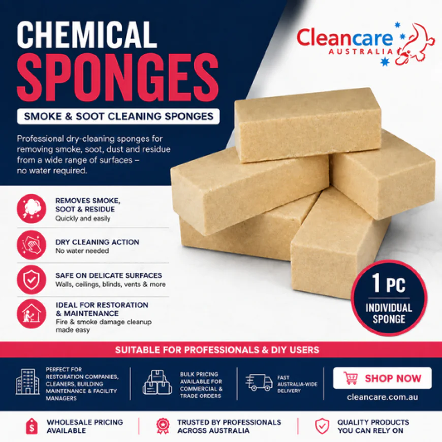 Soot and Smoke Damage: How Specialist Sponges Can Help Clean Delicate Surfaces