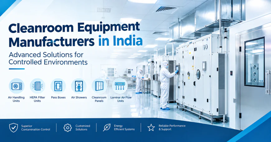 Cleanroom Equipment Manufacturers in India: Supporting Controlled Environments