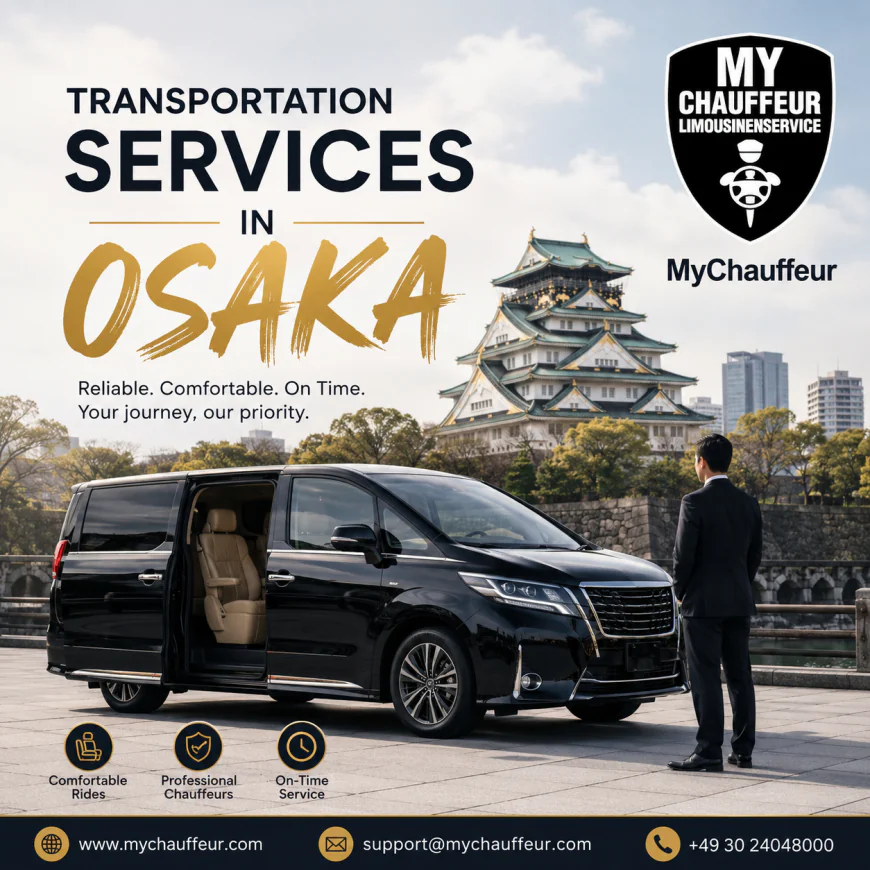 Chauffeur Service in Osaka for Comfortable and Premium Travel