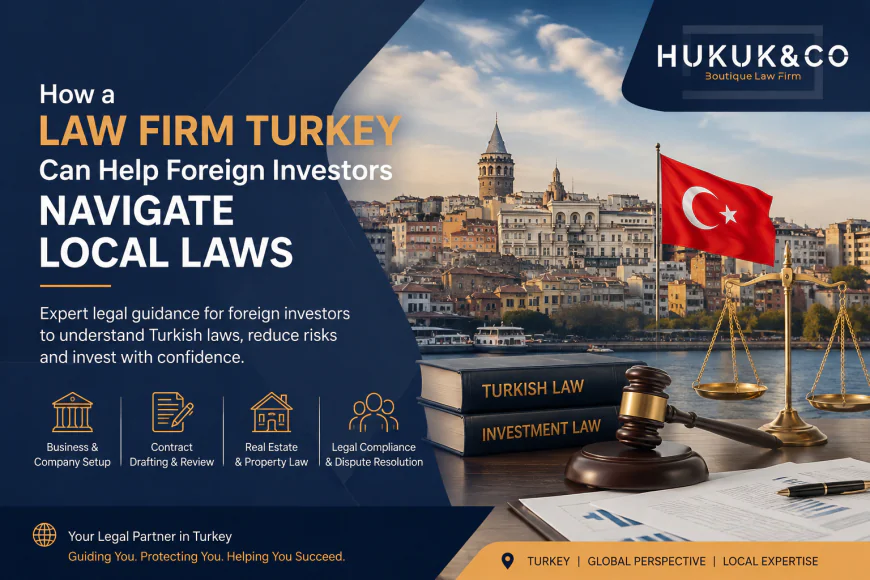 How a Law Firm Turkey Can Help Foreign Investors Navigate Local Laws
