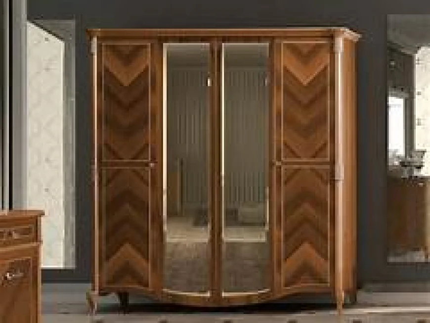 Elegant Storage Solutions with Veneer Wardrobe Doors