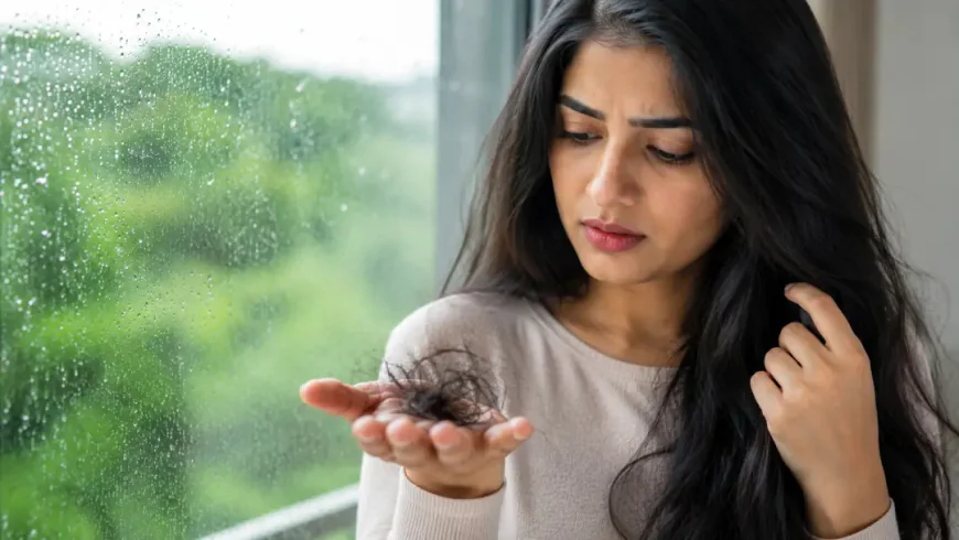 Monsoon Hair Fall: Why It Happens and How to Protect Your Hair During the Rainy Season