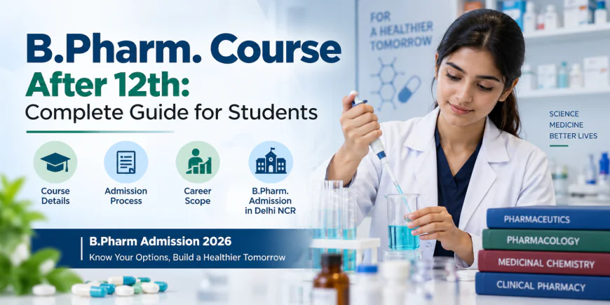 B.Pharm. Course After 12th: Complete Guide for Students