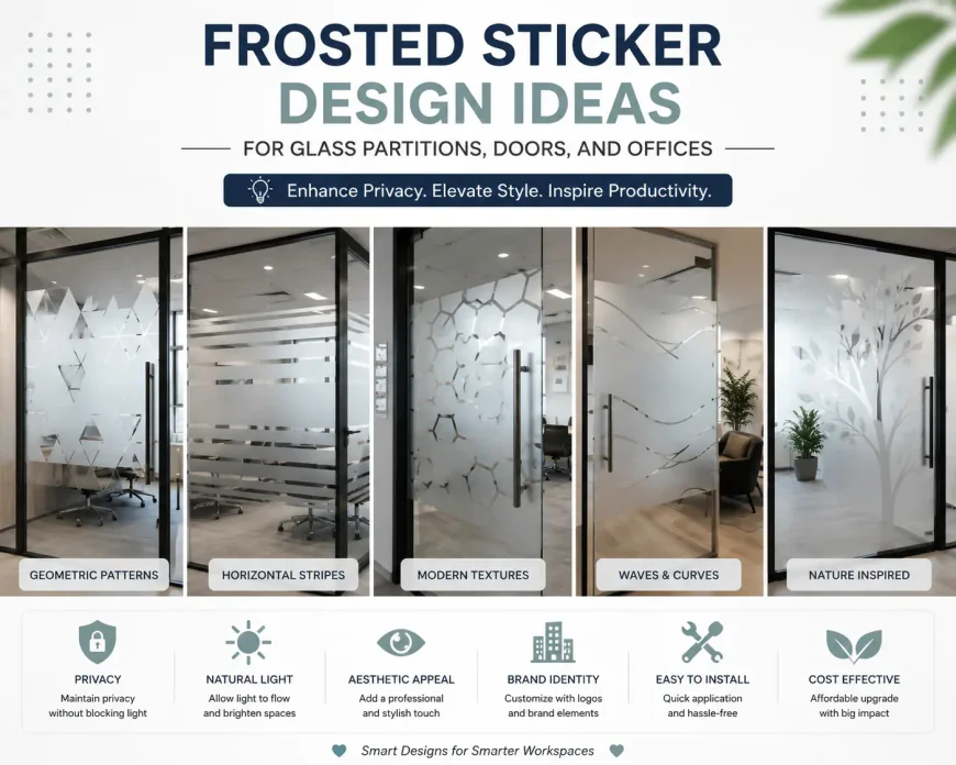 Frosted Glass Sticker: Practical Ideas for Privacy, Branding and Modern Interiors