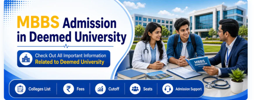 Deemed Medical Colleges in India for MBBS