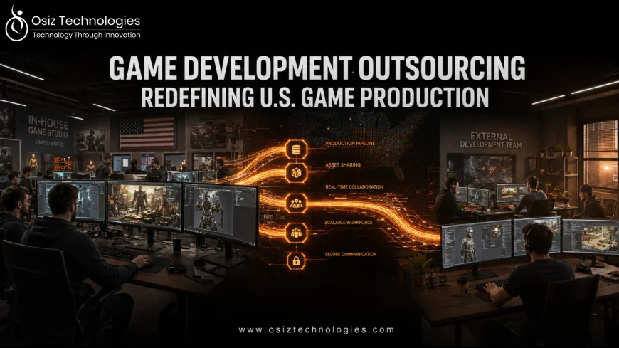 Game Development Outsourcing Takes Center Stage as U.S. Studios Redefine Game Production: