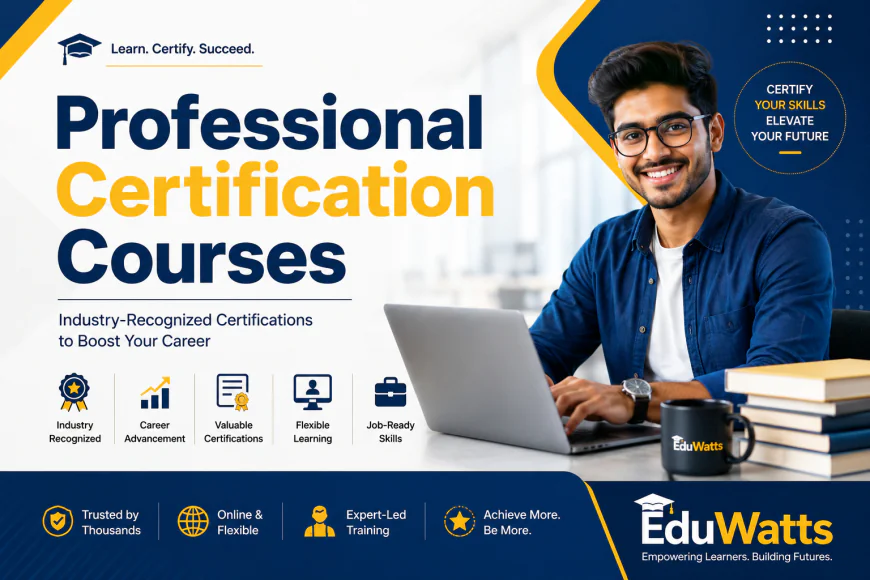 Join the Best Professional Certification Courses for Career Success