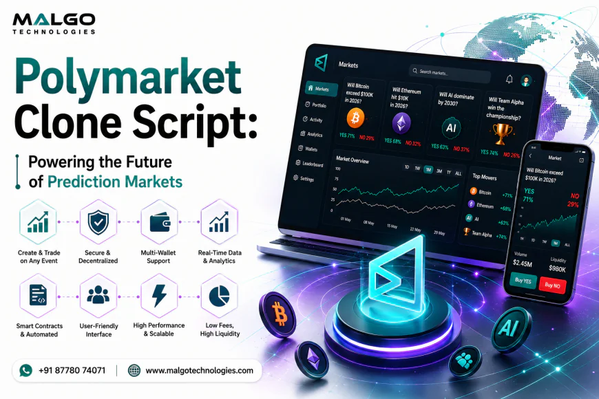 Polymarket Clone Script: Build a Future-Ready Prediction Market Platform