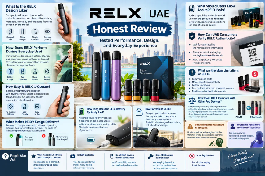 RELX UAE Honest Review: Tested Performance, Design, and Everyday Experience