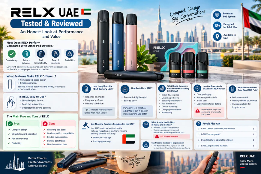 RELX UAE Tested & Reviewed: An Honest Look at Performance and Value