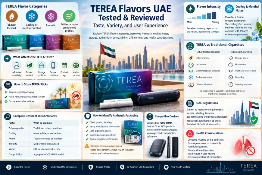 TEREA Flavors UAE Tested & Reviewed: Taste, Variety, and User Experience
