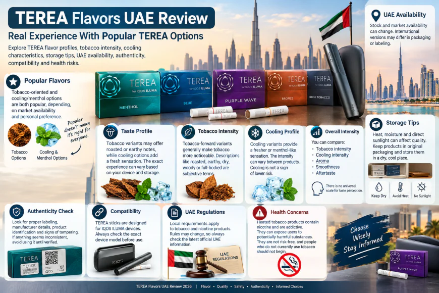 TEREA Flavors UAE Review: Real Experience With Popular TEREA Options