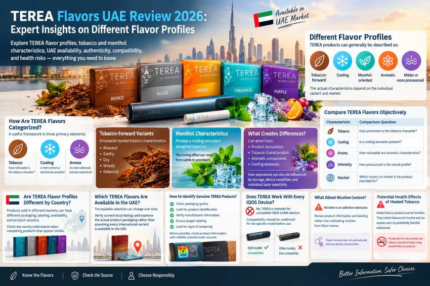 TEREA Flavors UAE Review 2026: Expert Insights on Different Flavor Profiles