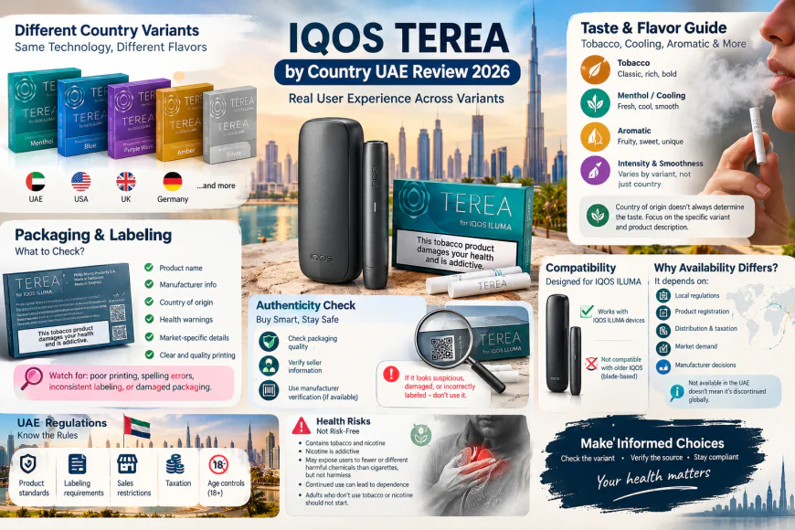 IQOS TEREA by Country UAE Review: Real User Experience Across Variants