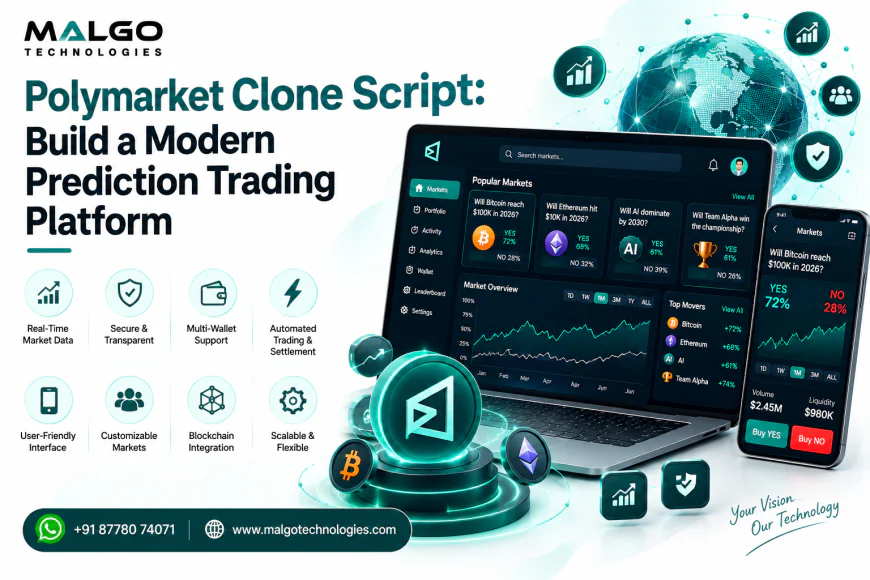 Polymarket Clone Script: Build a Modern Prediction Trading Platform